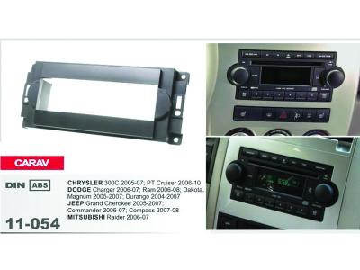 1-DIN Car Audio Installation Kit for CHRYSLER 300C 2005-07; PT Cruiser 2006-10 / DODGE Charger 2006-